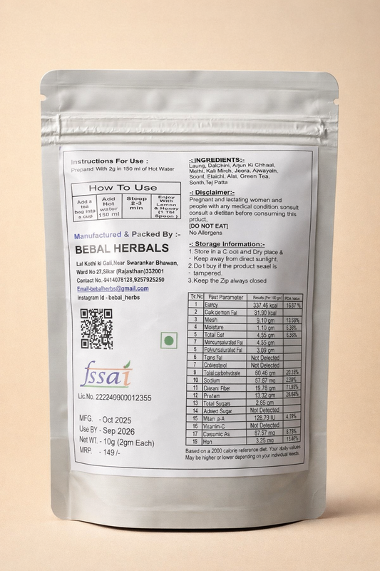 Bebal Immuni-Tea Booster – Herbal Immunity Booster (10 Pyramid Tea Bags)