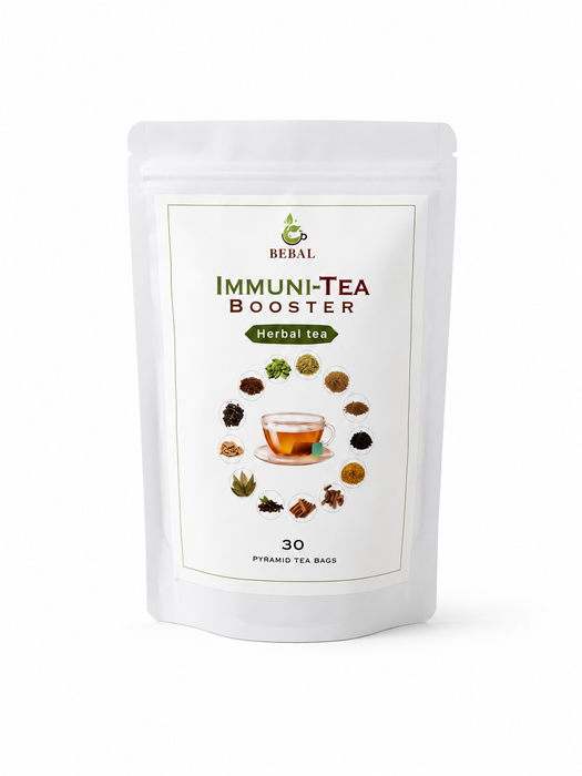 Bebal Immuni-Tea Booster – Herbal Immunity Booster (30 Pyramid Bags)